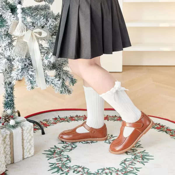 Felix &amp; Flora Toddler Little Girl Mary Jane Dress Shoes - Ballet Flats for Girl Party School Shoes