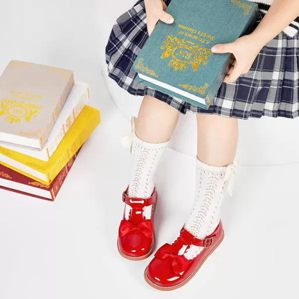 Felix &amp; Flora Toddler Little Girl Mary Jane Dress Shoes - Ballet Flats for Girl Party School Shoes