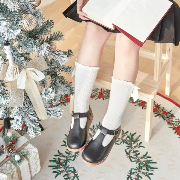 Felix &amp; Flora Toddler Little Girl Mary Jane Dress Shoes - Ballet Flats for Girl Party School Shoes