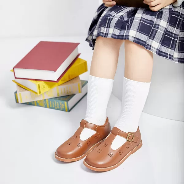 Felix &amp; Flora Toddler Little Girl Mary Jane Dress Shoes - Ballet Flats for Girl Party School Shoes