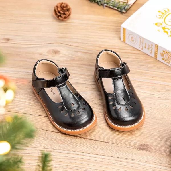 Felix &amp; Flora Toddler Little Girl Mary Jane Dress Shoes - Ballet Flats for Girl Party School Shoes