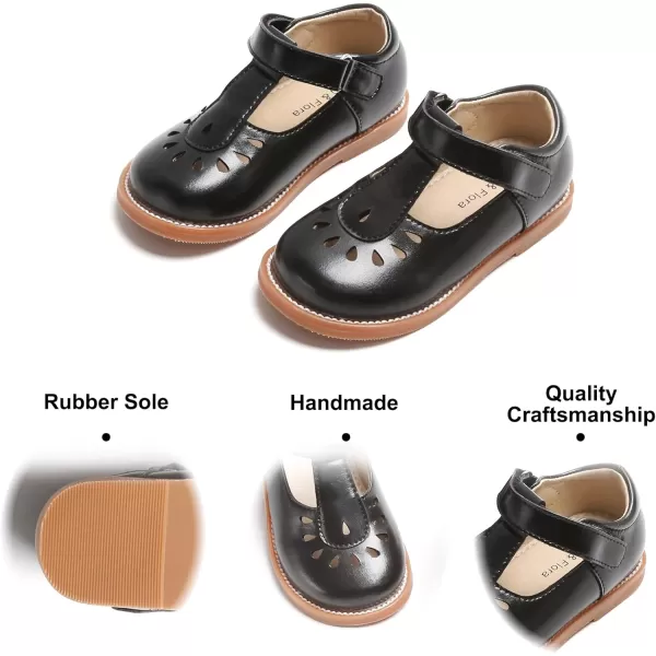 Felix &amp; Flora Toddler Little Girl Mary Jane Dress Shoes - Ballet Flats for Girl Party School Shoes