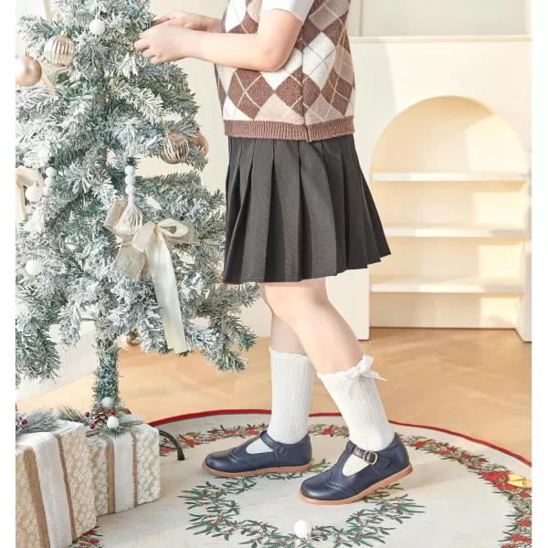 Felix &amp; Flora Toddler Little Girl Mary Jane Dress Shoes - Ballet Flats for Girl Party School Shoes