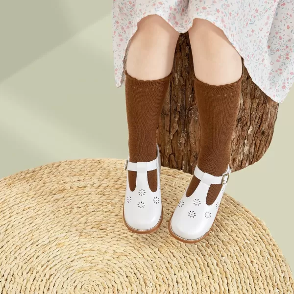Felix &amp; Flora Toddler Little Girl Mary Jane Dress Shoes - Ballet Flats for Girl Party School Shoes