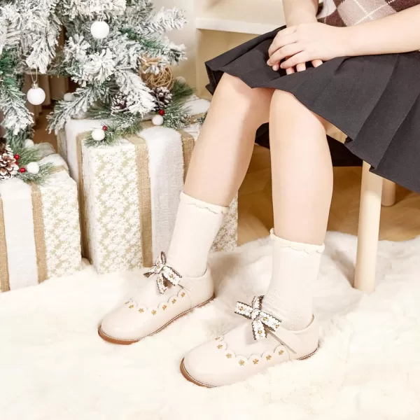 Felix &amp; Flora Toddler Little Girl Mary Jane Dress Shoes - Ballet Flats for Girl Party School Shoes