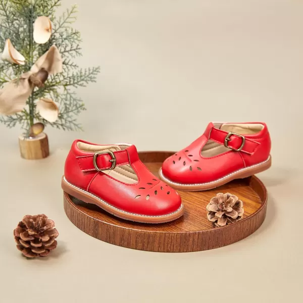 Felix &amp; Flora Toddler Little Girl Mary Jane Dress Shoes - Ballet Flats for Girl Party School Shoes
