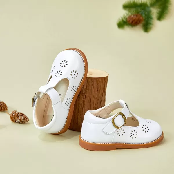 Felix &amp; Flora Toddler Little Girl Mary Jane Dress Shoes - Ballet Flats for Girl Party School Shoes