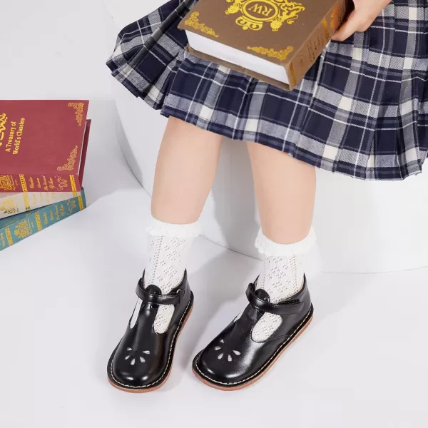 Felix &amp; Flora Toddler Little Girl Mary Jane Dress Shoes - Ballet Flats for Girl Party School Shoes