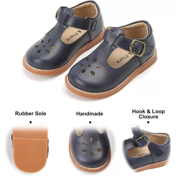 Felix &amp; Flora Toddler Little Girl Mary Jane Dress Shoes - Ballet Flats for Girl Party School Shoes