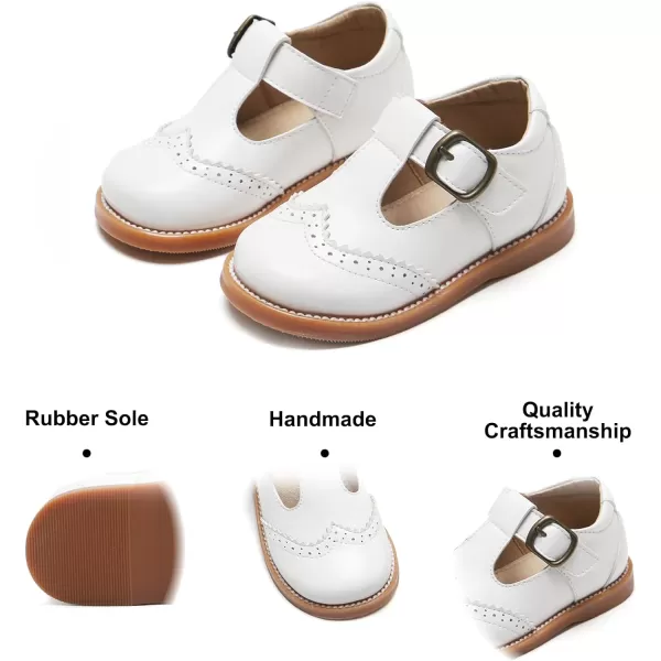 Felix &amp; Flora Toddler Little Girl Mary Jane Dress Shoes - Ballet Flats for Girl Party School Shoes