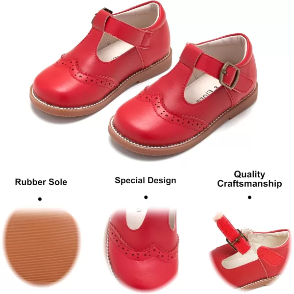 Felix &amp; Flora Toddler Little Girl Mary Jane Dress Shoes - Ballet Flats for Girl Party School Shoes