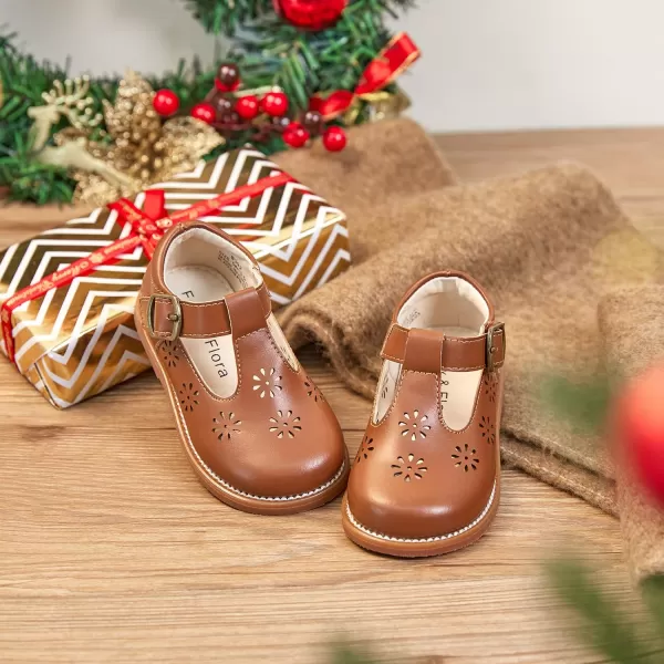 Felix &amp; Flora Toddler Little Girl Mary Jane Dress Shoes - Ballet Flats for Girl Party School Shoes