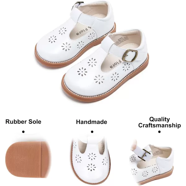 Felix &amp; Flora Toddler Little Girl Mary Jane Dress Shoes - Ballet Flats for Girl Party School Shoes