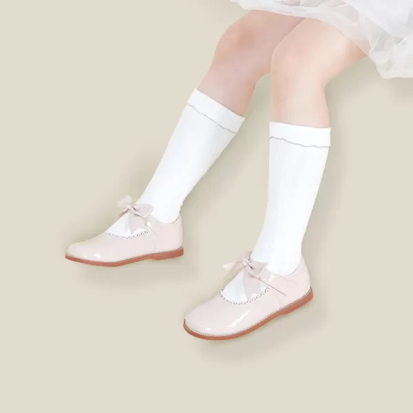 Felix &amp; Flora Toddler Little Girl Mary Jane Dress Shoes - Ballet Flats for Girl Party School Shoes