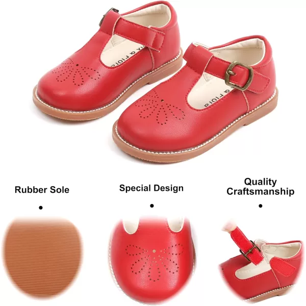 Felix &amp; Flora Toddler Little Girl Mary Jane Dress Shoes - Ballet Flats for Girl Party School Shoes