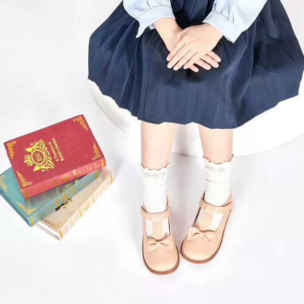 Felix &amp; Flora Toddler Little Girl Mary Jane Dress Shoes - Ballet Flats for Girl Party School Shoes