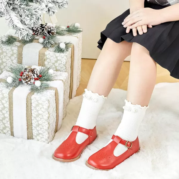 Felix &amp; Flora Toddler Little Girl Mary Jane Dress Shoes - Ballet Flats for Girl Party School Shoes