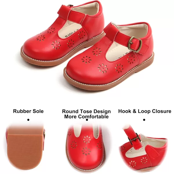 Felix &amp; Flora Toddler Little Girl Mary Jane Dress Shoes - Ballet Flats for Girl Party School Shoes