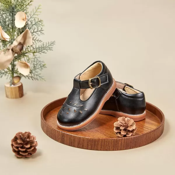 Felix &amp; Flora Toddler Little Girl Mary Jane Dress Shoes - Ballet Flats for Girl Party School Shoes