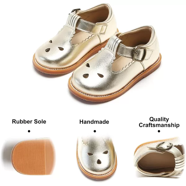 Felix &amp; Flora Toddler Little Girl Mary Jane Dress Shoes - Ballet Flats for Girl Party School Shoes