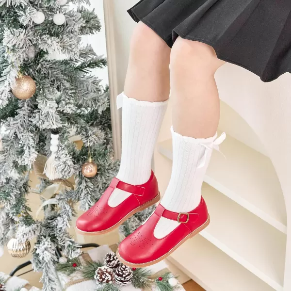 Felix &amp; Flora Toddler Little Girl Mary Jane Dress Shoes - Ballet Flats for Girl Party School Shoes