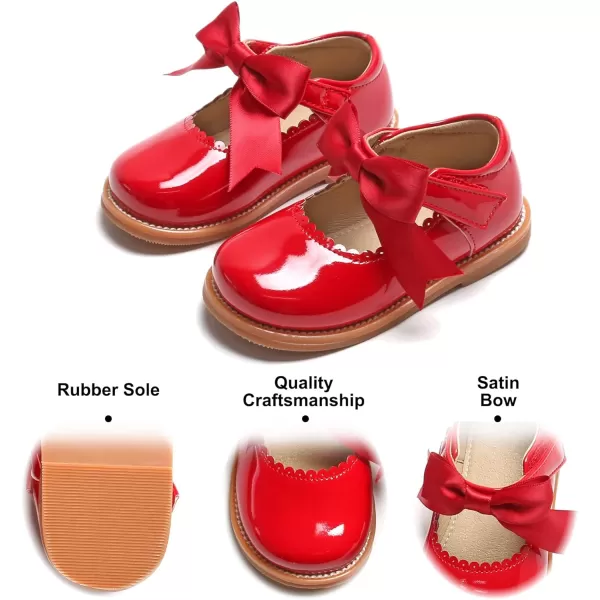 Felix &amp; Flora Toddler Little Girl Mary Jane Dress Shoes - Ballet Flats for Girl Party School Shoes
