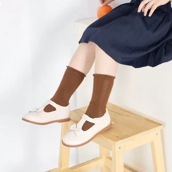 Felix &amp; Flora Toddler Little Girl Mary Jane Dress Shoes - Ballet Flats for Girl Party School Shoes