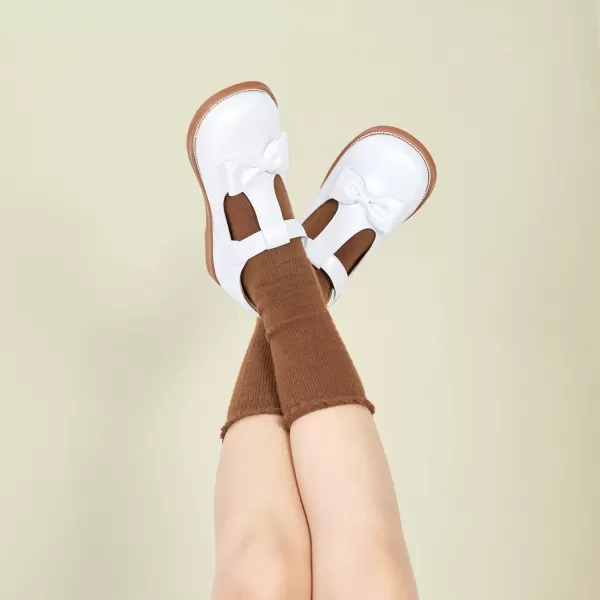 Felix &amp; Flora Toddler Little Girl Mary Jane Dress Shoes - Ballet Flats for Girl Party School Shoes