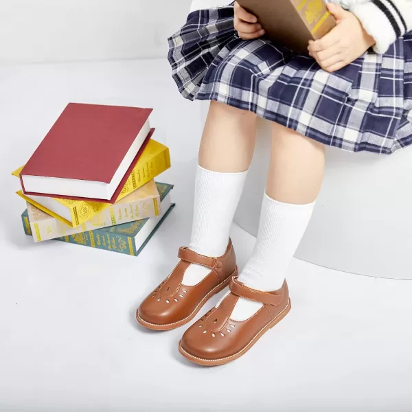Felix &amp; Flora Toddler Little Girl Mary Jane Dress Shoes - Ballet Flats for Girl Party School Shoes