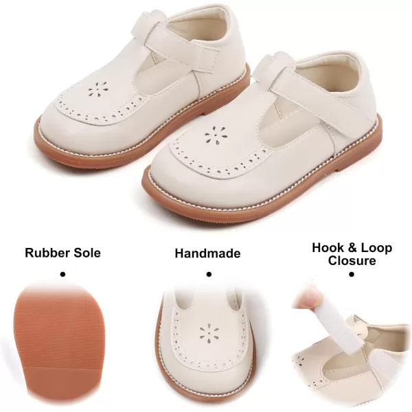Felix &amp; Flora Toddler Little Girl Mary Jane Dress Shoes - Ballet Flats for Girl Party School Shoes