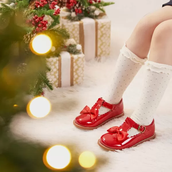 Felix &amp; Flora Toddler Little Girl Mary Jane Dress Shoes - Ballet Flats for Girl Party School Shoes