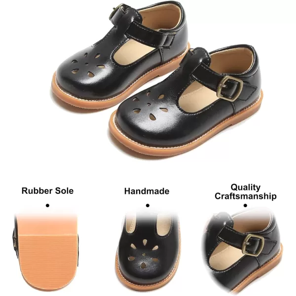 Felix &amp; Flora Toddler Little Girl Mary Jane Dress Shoes - Ballet Flats for Girl Party School Shoes