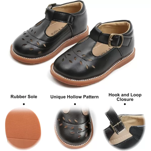 Felix &amp; Flora Toddler Little Girl Mary Jane Dress Shoes - Ballet Flats for Girl Party School Shoes
