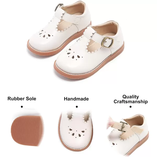 Felix &amp; Flora Toddler Little Girl Mary Jane Dress Shoes - Ballet Flats for Girl Party School Shoes