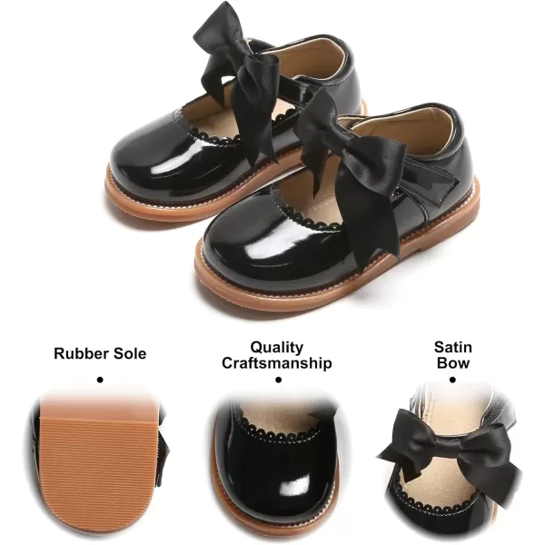 Felix &amp; Flora Toddler Little Girl Mary Jane Dress Shoes - Ballet Flats for Girl Party School Shoes