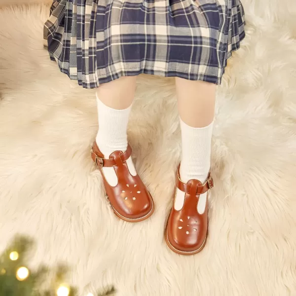 Felix &amp; Flora Toddler Little Girl Mary Jane Dress Shoes - Ballet Flats for Girl Party School Shoes