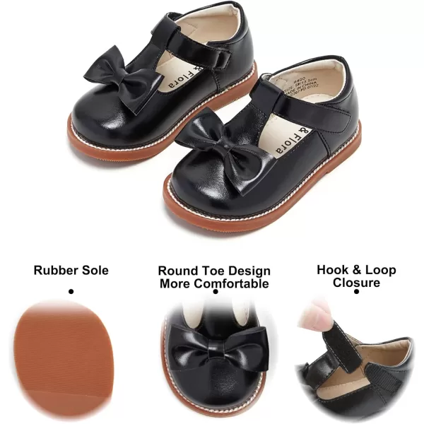 Felix &amp; Flora Toddler Little Girl Mary Jane Dress Shoes - Ballet Flats for Girl Party School Shoes