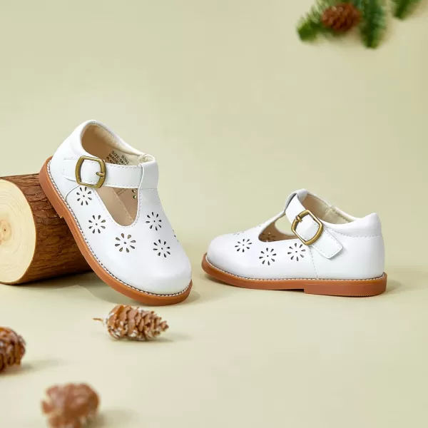 Felix &amp; Flora Toddler Little Girl Mary Jane Dress Shoes - Ballet Flats for Girl Party School Shoes