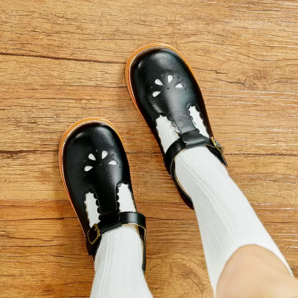 Felix &amp; Flora Toddler Little Girl Mary Jane Dress Shoes - Ballet Flats for Girl Party School Shoes