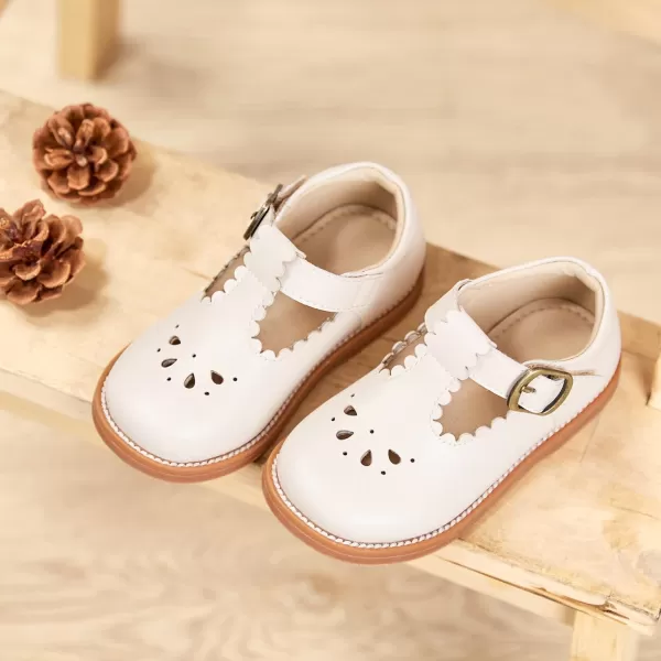 Felix &amp; Flora Toddler Little Girl Mary Jane Dress Shoes - Ballet Flats for Girl Party School Shoes