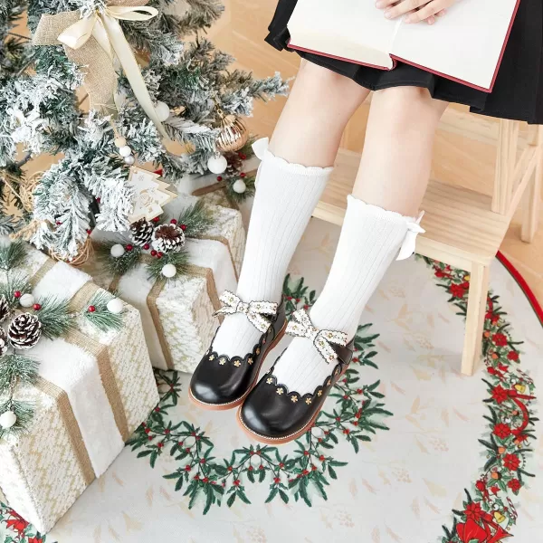 Felix &amp; Flora Toddler Little Girl Mary Jane Dress Shoes - Ballet Flats for Girl Party School Shoes