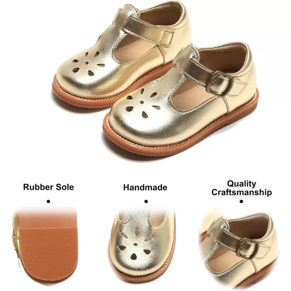 Felix &amp; Flora Toddler Little Girl Mary Jane Dress Shoes - Ballet Flats for Girl Party School Shoes