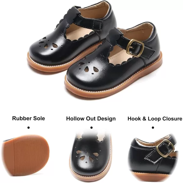 Felix &amp; Flora Toddler Little Girl Mary Jane Dress Shoes - Ballet Flats for Girl Party School Shoes