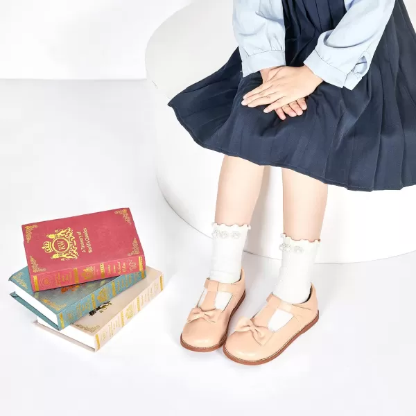 Felix &amp; Flora Toddler Little Girl Mary Jane Dress Shoes - Ballet Flats for Girl Party School Shoes