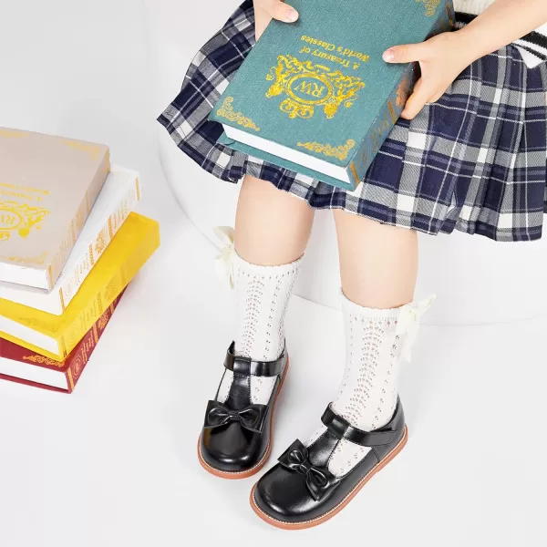 Felix &amp; Flora Toddler Little Girl Mary Jane Dress Shoes - Ballet Flats for Girl Party School Shoes