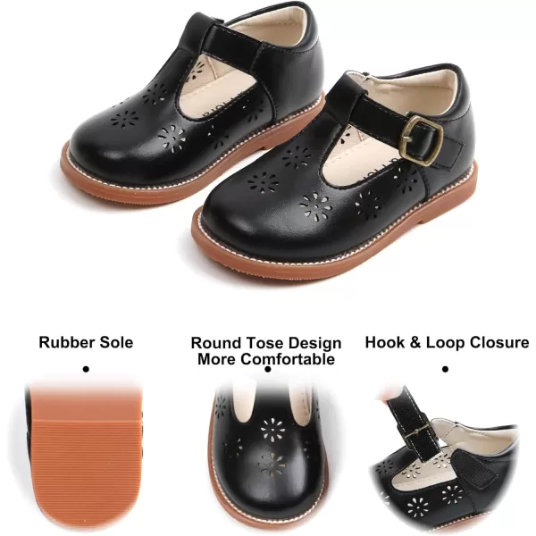 Felix &amp; Flora Toddler Little Girl Mary Jane Dress Shoes - Ballet Flats for Girl Party School Shoes