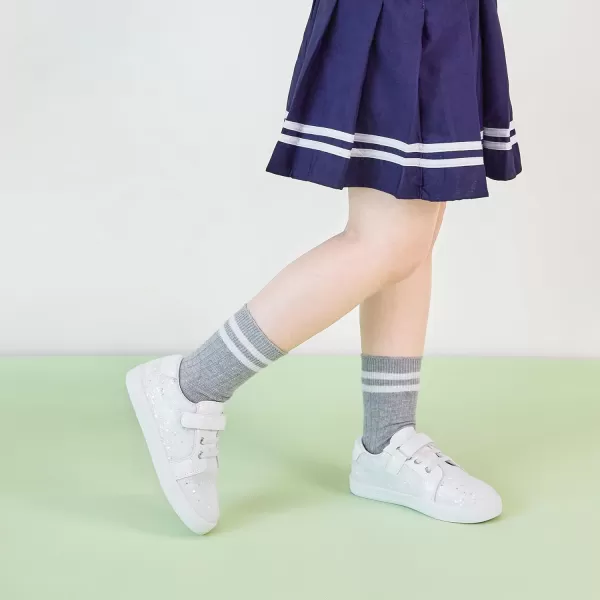 Felix &amp; Flora Toddler/Little Kid Girls Running Shoes Sports Sneakers Princess Casual Glitter Shoes.