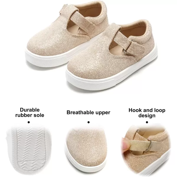 Felix &amp; Flora Toddler/Little Kid Girls Running Shoes Sports Sneakers Princess Casual Glitter Shoes.