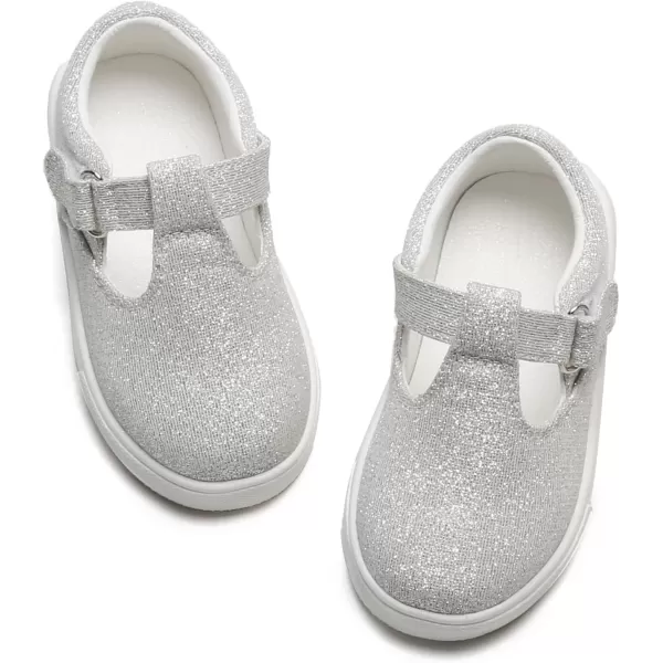 Felix &amp; Flora Toddler/Little Kid Girls Running Shoes Sports Sneakers Princess Casual Glitter Shoes.
