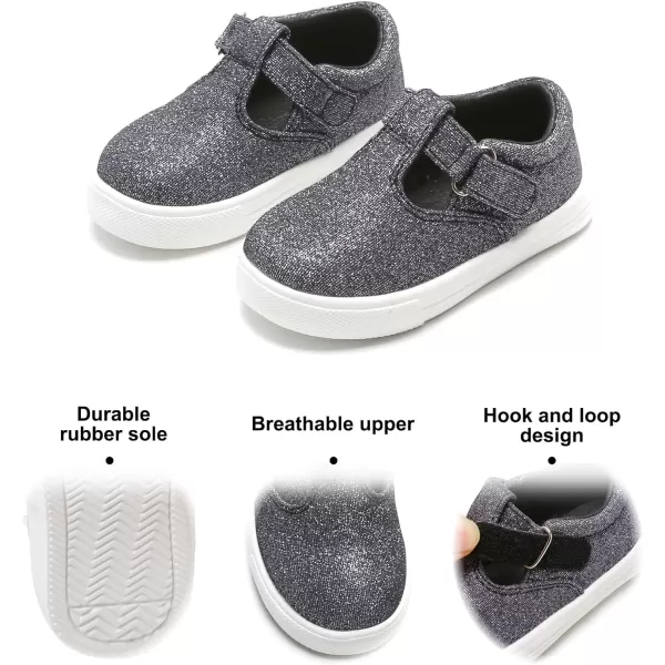 Felix &amp; Flora Toddler/Little Kid Girls Running Shoes Sports Sneakers Princess Casual Glitter Shoes.